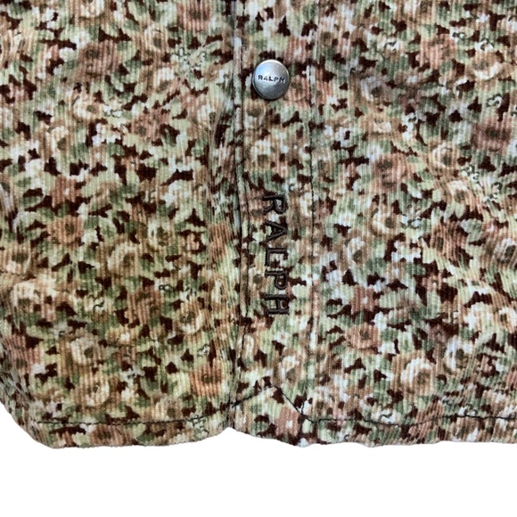 RALPH Ralph Lauren Corduroy Cotton Fitted Shirt vintage - Picture 5 of 6